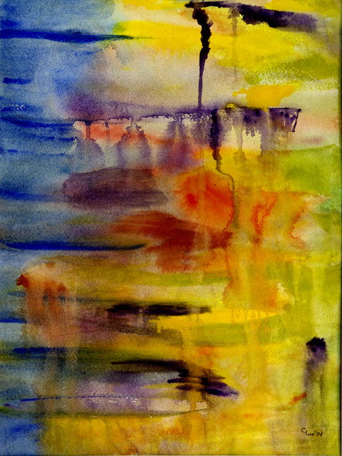 Reflections #3 (Reflecting Autumn)   >SOLD<